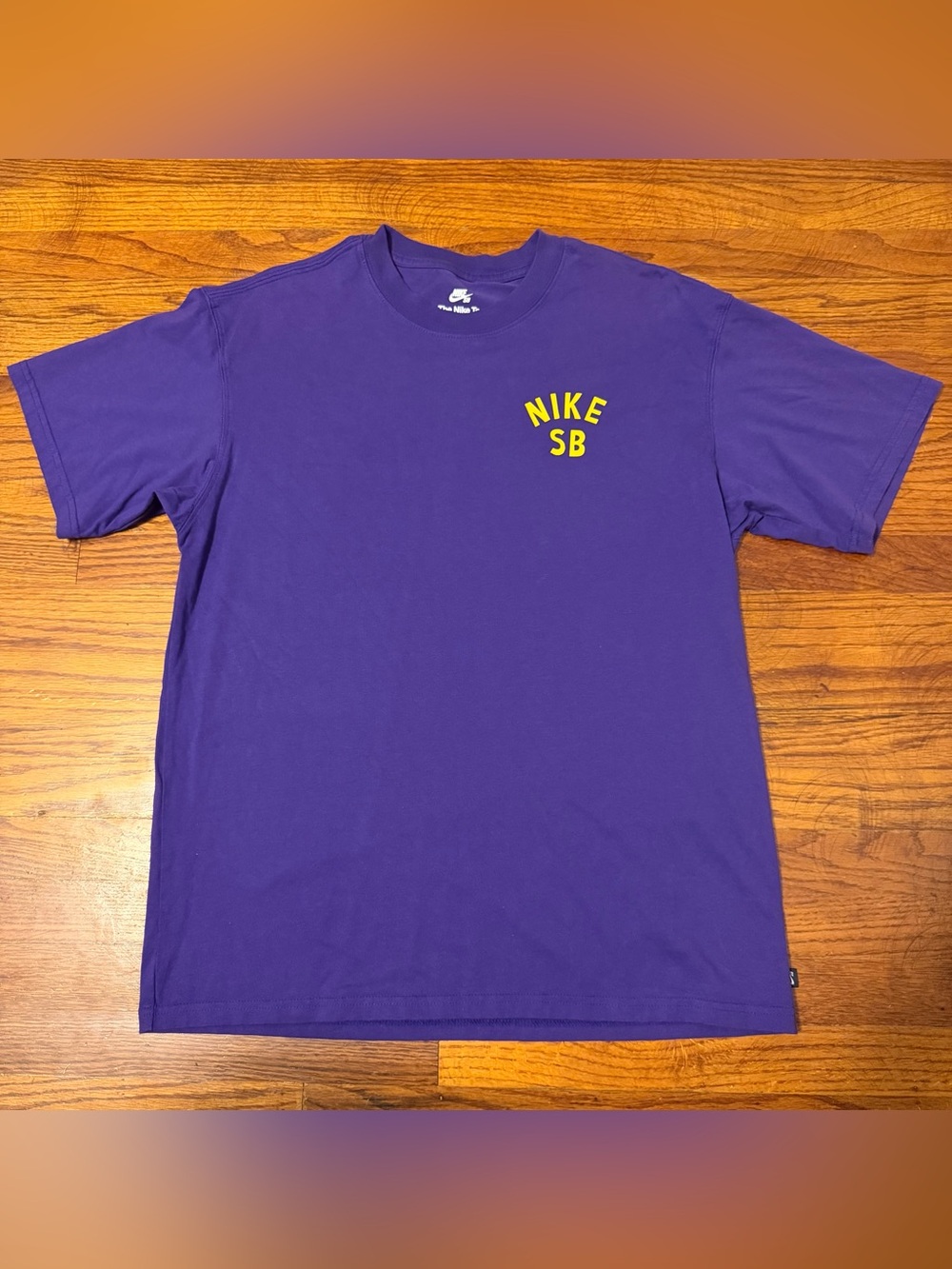 Nike SB Purple Skorpion Loose Fit T-Shirt